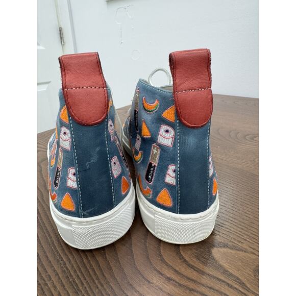 Del Toro X Katherine Bernhardt Toilet Paper / Battery HIGH TOP SHOE 8 (BOOT200TH main image 9